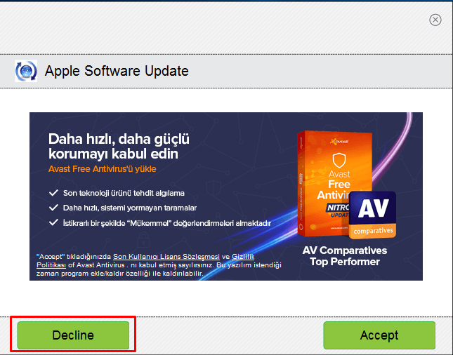 itunes Kurulum Hatası çözümü